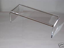 CLEAR ACRYLIC SHELF RISER FOR IKEA DETOLF CABINET