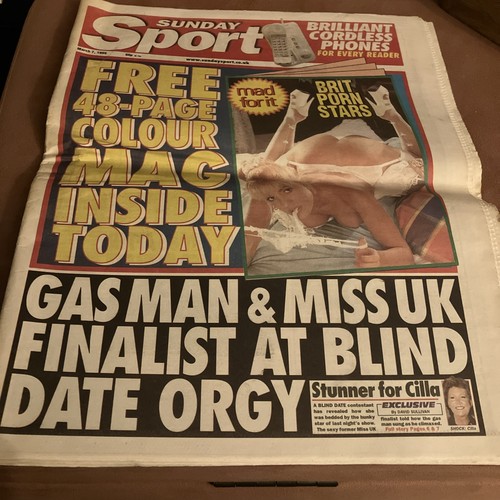 Sunday sport newspaper 1999 - sunday,