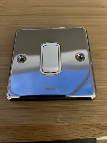 Legrand polished chrome gang - polished,