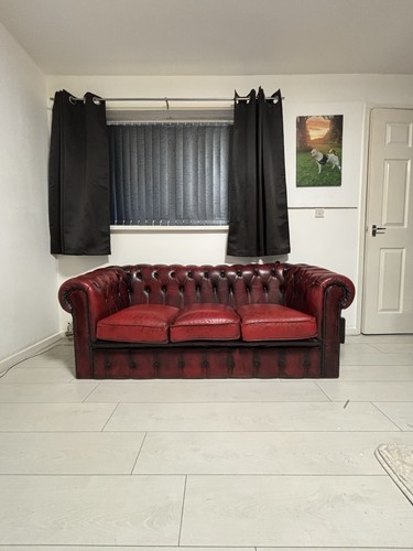 Vintage oxblood red leather - oxblood,