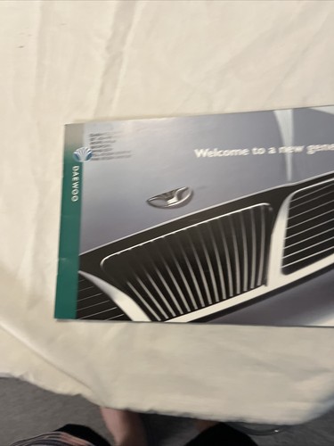 Daewoo cars range brochure - daewoo,