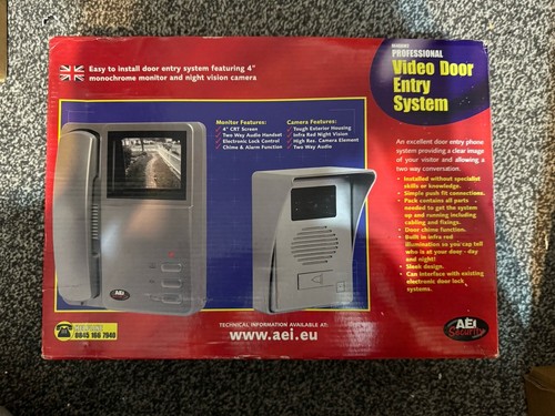 Aei security video door - door, entry