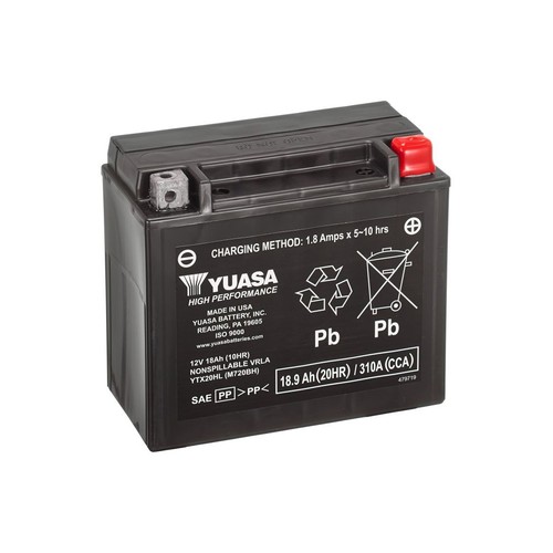 Yuasa ytx20hl 12v factory - (wc),