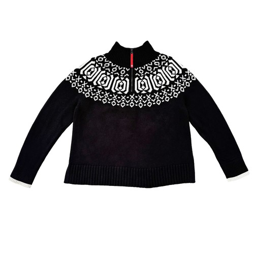 Talbots fair isle quarter zip - isle,