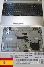 Spanish QWERTY Keyboard Samsung NP-RV511 BA59-02942D BA75-02881D 9Z.N5QSN.B0S