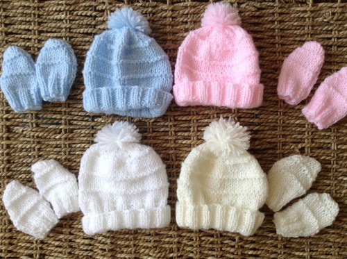 Brand new hand knit baby - new,