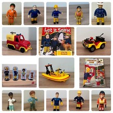 FIREMAN SAM ACTION FIGURES , SOFT TOYS , VEHICLES - Choose your items