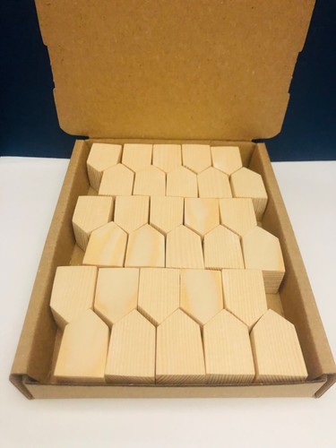 Wooden house box set of - wooden, a