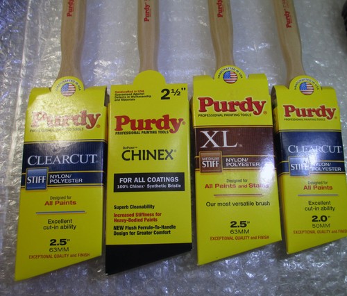 Purdy paint brushes - paint,