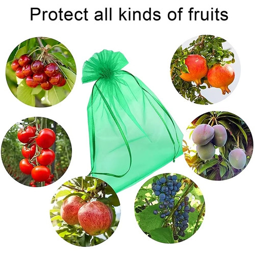 20x fruit protection bags mesh - protection,