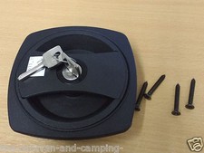 Caraloc 640 Caravan Motorhome Front Door Lock with Standard Barrel & 2 Keys 