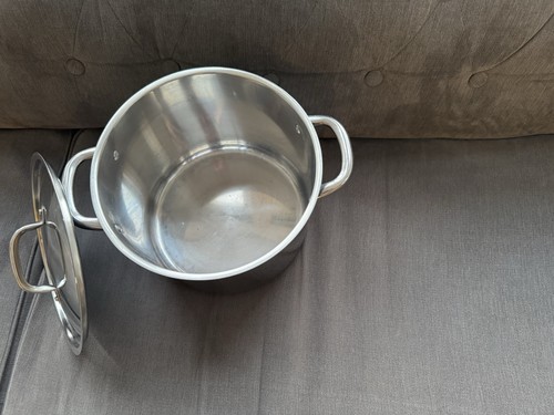 Stainless steel stock pot - stainless,