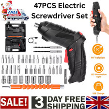 47PCS Electric Screwdriver