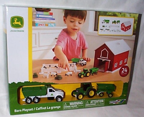 Britains 47333 john deere barn - britains,