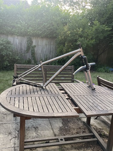 Dmr trailstar titanium frame - titanium,