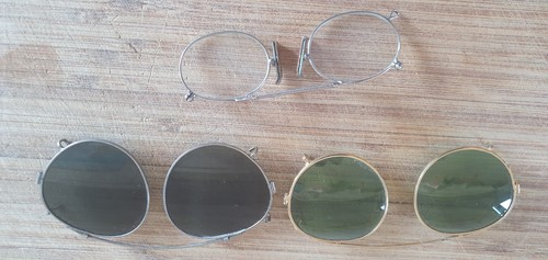 Vintage pince nez - and, tinted