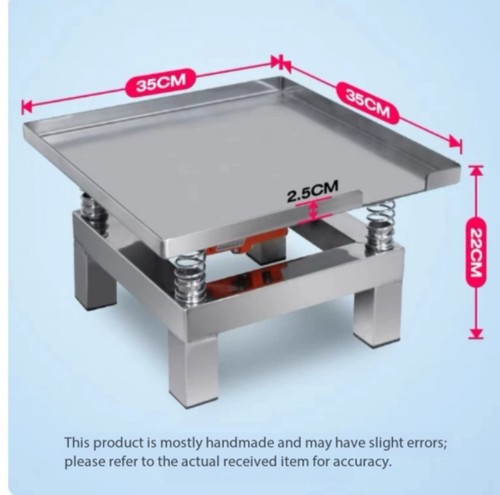 Vibration table for concrete - table,