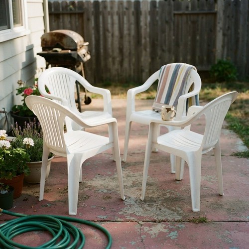 Set stackable white - of,