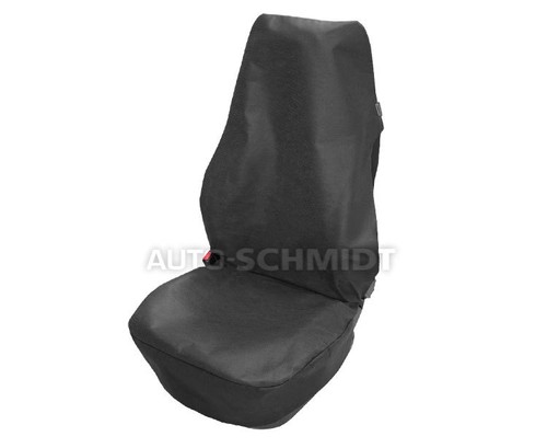 Universal black front seat - black,