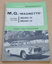 MG Magnette Mark III IV ab