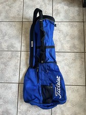 Titleist Sunday Blue Lightweight 2-Divider Pencil Shoulder Golf Club Carry Bag