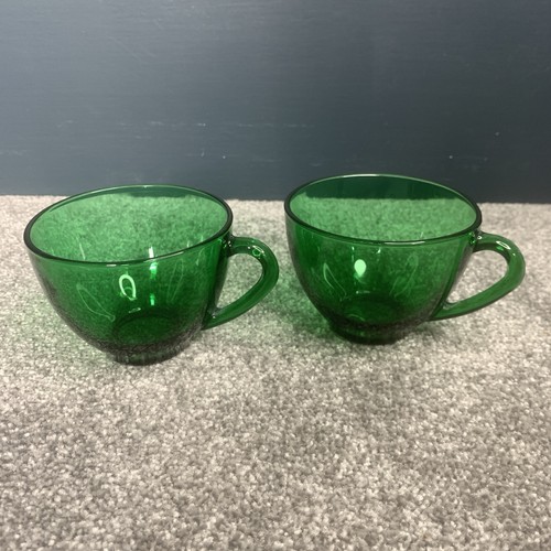 Vintage arcoroc emerald green - arcoroc,