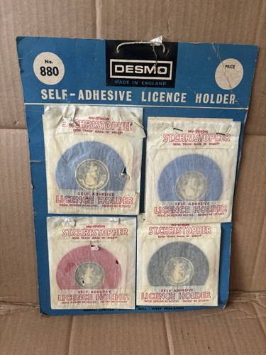 Desmo licence tax - disc, holder