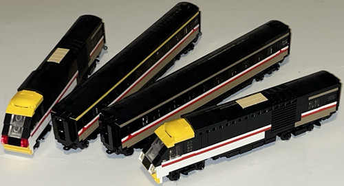 Lego train moc intercity - lego,