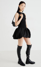 Sister Jane MEADOWLARK MINI DRESS - Day dress - black UK12