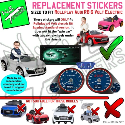 Replacement stickers fit - stickers,