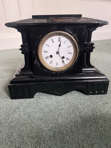 Large antique slate chiming - large,