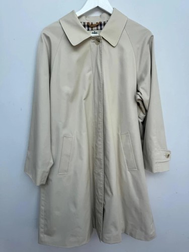 Aquascutum trench coat mac - trench,