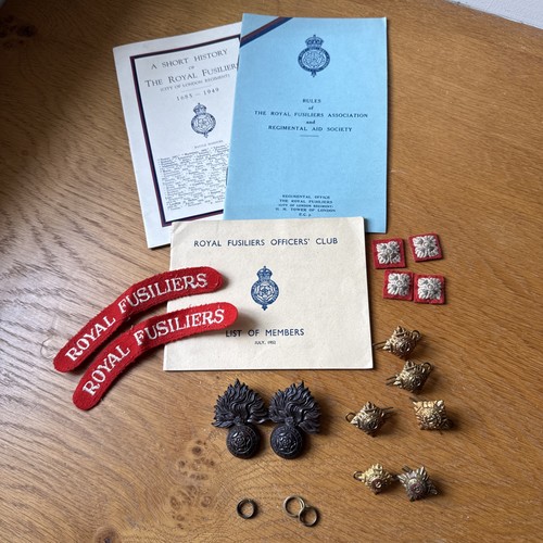 Royal fusiliers 1950 cap - royal,