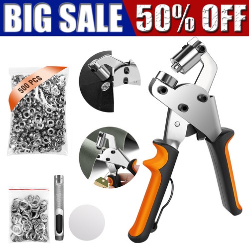 Eyelet press set hand - press,