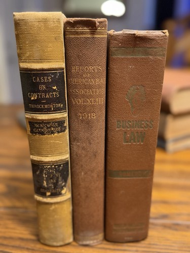 Antique law books - 3,
