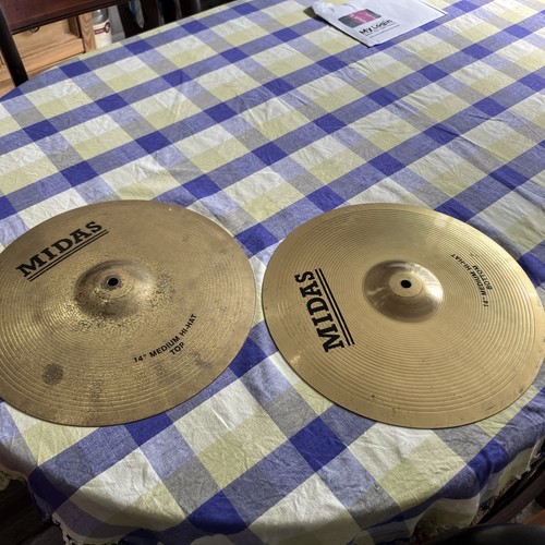 Hat cymbals medium - hi,