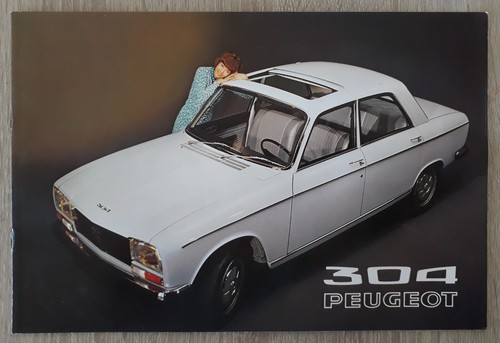 Peugeot 304 saloon brochure - peugeot,