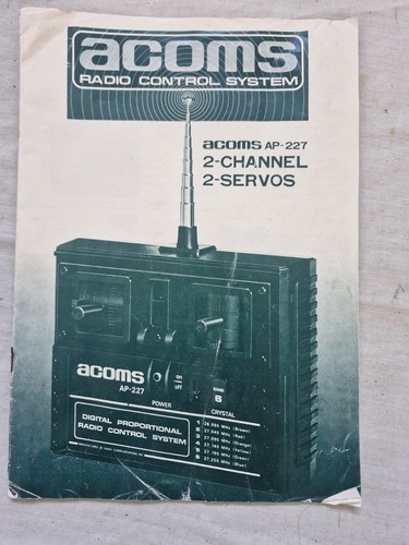 Acoms 227 radio control - ap-227,