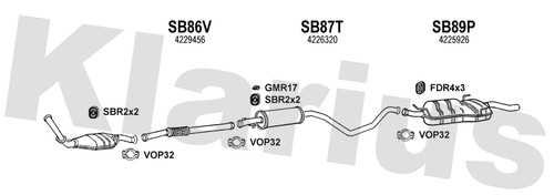 Klarius sb86v centre - sb86v,