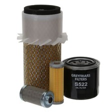 500 Hour Filter Service Kit for Hanix H 08 B Mini Excavator 