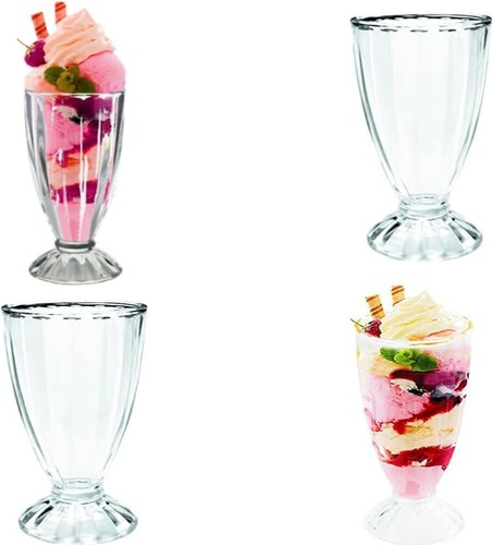 Milkshake glasses 360ml - milkshake,