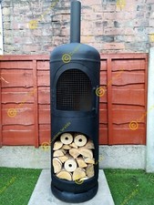 Large Gas Bottle Log Wood