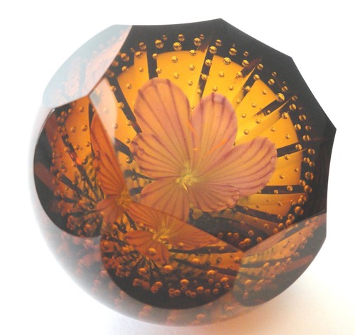 Caithness glass paperweight - glass,