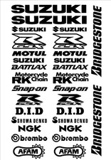 FE sticker decal bike set kit gsxr gsx rr r 1000 7 Suzuki sponsor technical moto