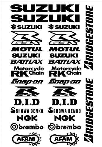 Sticker decal bike set kit - bike,