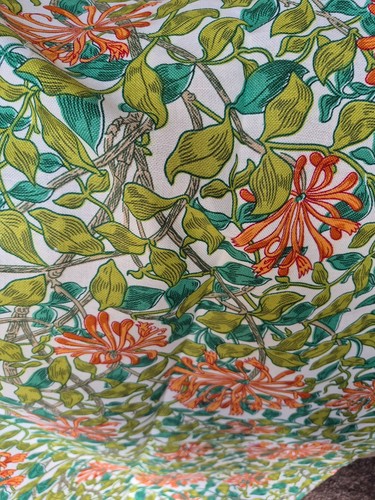 William morris fabric remnant