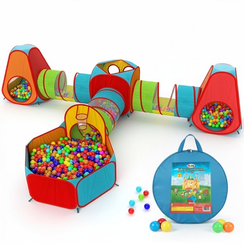 Playz 7pc kids play tents - 7pc,