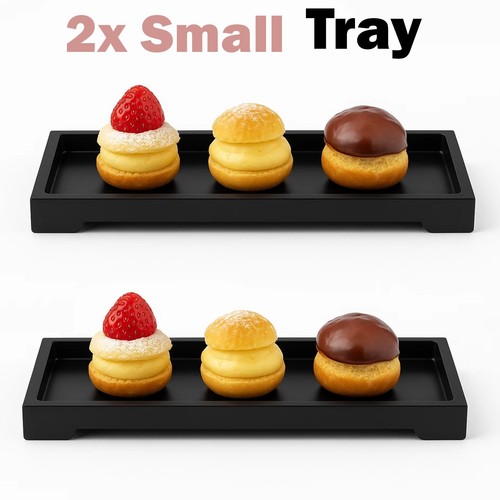 Resin serving tray - x,