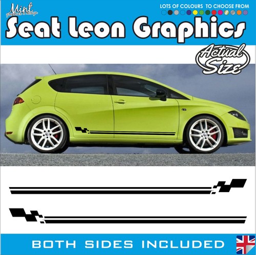 Seat leon side stripes - seat,