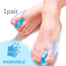 2pcs Silicone Gel Bunion Toe Corrector Orthotics Straightener Separator Pain✔